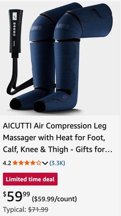 air compression leg massager