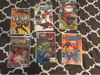 Spider man and venom comics