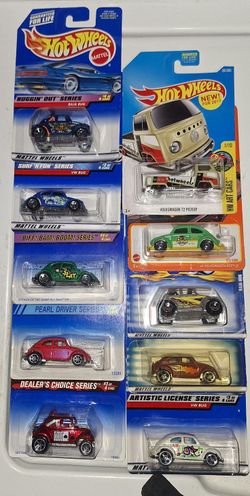 Vintage Hotwheels VW's 