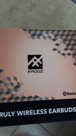 Ifrogz wireless earbuds