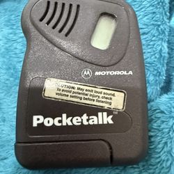 ***Vintage***Very Collectible Motorola Pocketalk