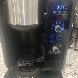 Ninja coffee maker with frother