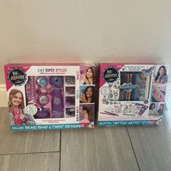 Brand New Girls Tattoo & Hair Set Toys