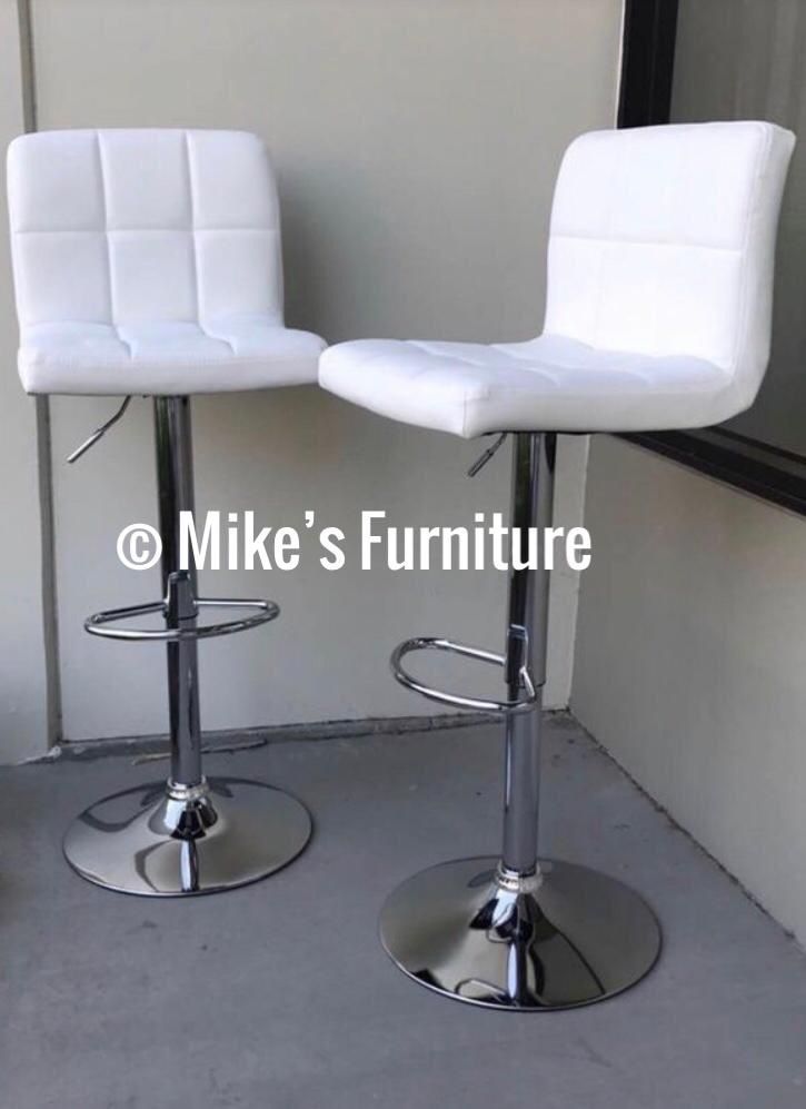 New Adjustable Bar Stools, barstools, barstool, bar stool, Sillas, Dining Chairs, chair, chairs, cadeiras (4 colors Red, Black, White, Gray)