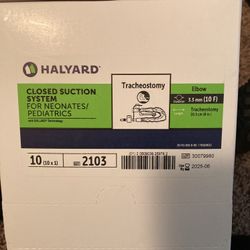 Halyard Closed Suction 10f 3.3mm
