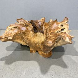 Teakroot Solid Wood Coffee Table Base No Glass