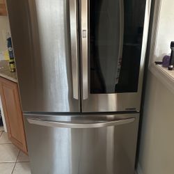 Refrigerator With Glass Door