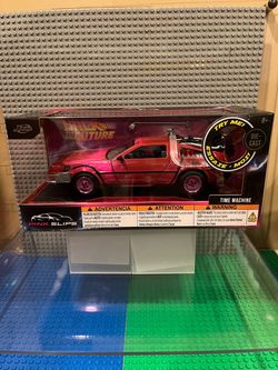 Jada Pink Slips Back to the Future DeLorean Time Machine
