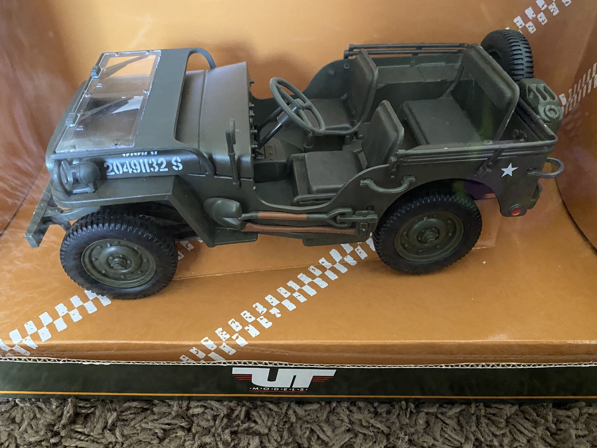 UT Models Willy's Military Jeep