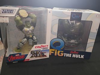 Reduced! Marvel Avengers Zoteki & Q Action Figures -NIOP!