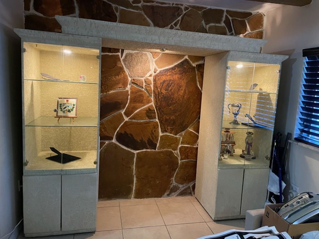 Wall Unit Especially Mate For Any Size Tv