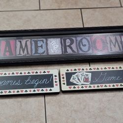 GAMEROOM DECOR 