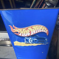 Vintage Metal Hot wheels Trash Can 2002