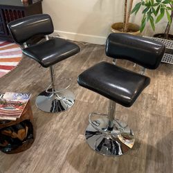 Modern Bar Stools (pair)