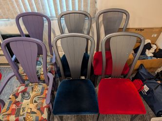 Solid wood dining chairs