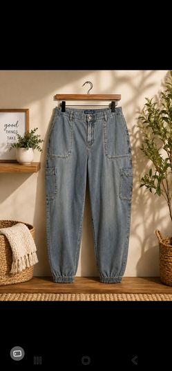 NWT Women's Sonoma Denim Joggers Size 16