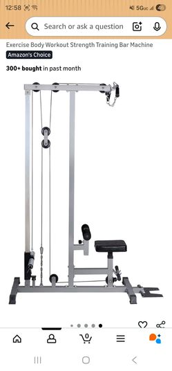 Gdlf lat pulldown machine