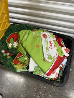 ๐ Grinchmas / Grinch Christmas Dรฉcor Lot โ Bucket Full ๐