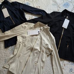 Lulu leggings and define jackets 