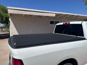 Folding Truck Bed Tonneau Cover | 94430 | Fits 2009 - 2018, 19'-24' Classic Body 1500 Dodge Ram 1500/2500/3500 6' 4" Bed (76.3")