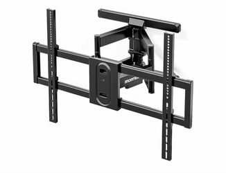 Heavy Duty Full Motion TV Wall Mount for 43–100 Inch TVs Pre-Assembled Bracket with Tool-Free Tilt Swivel & Extension Max VESA 800x600, 150lbs 4X Stre