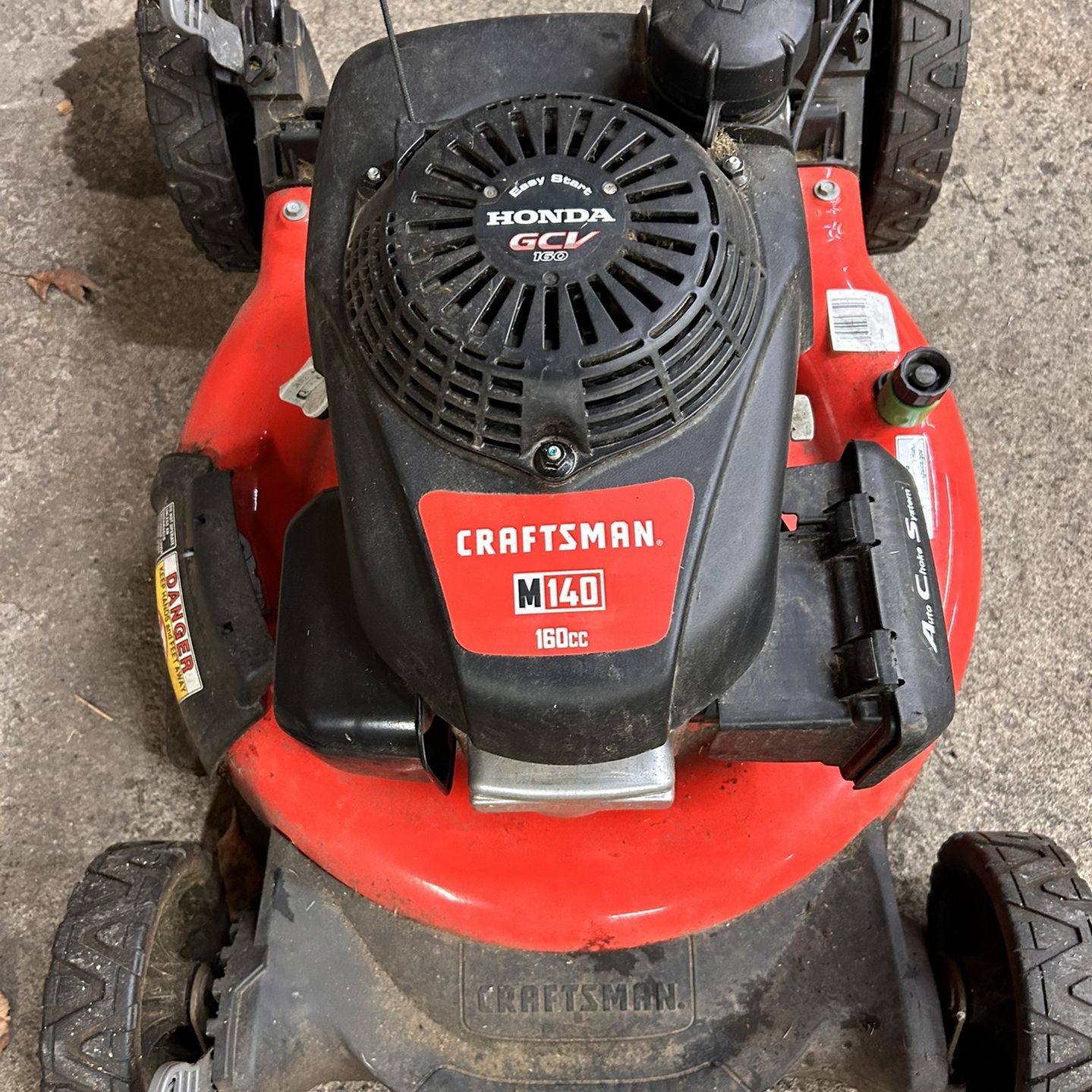 Craftsman M140 Push Mower Mulcher/ bagger