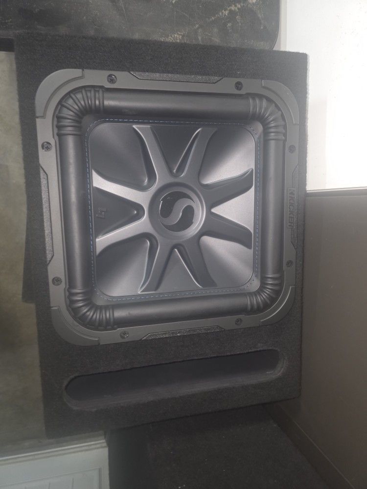 Kicker L7 12 In Ported Box F/s Or Trade