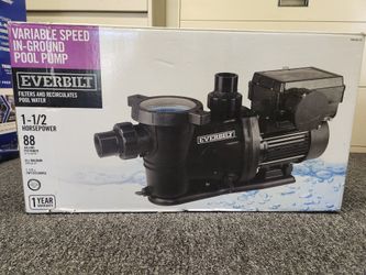 Everbilt 1.5HP Variable Speed In-Ground Pool Pump