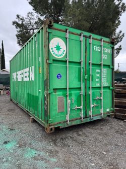 20ft standard height storage container