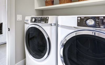 Gently GE Used High-Efficiency Front Load Washer & Dryer Set