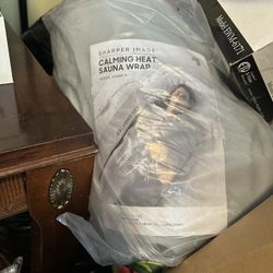 New Sharper Image calming Heat Sauna Wrap