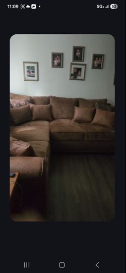 Getting new couches this one's gotta go