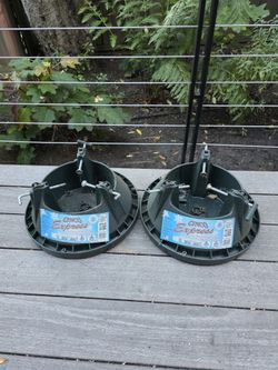 Cinco Express 8 Christmas Tree Stands – Set of 2