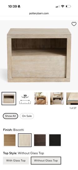 Set of 2 Pottery Barn Nightstands