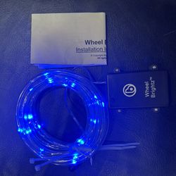 Wheel brightz bike lights blue