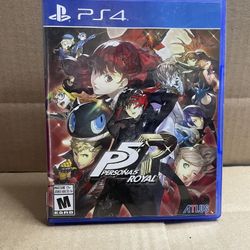 PlayStation 4 Game PS4 Persona Five Royal P5R