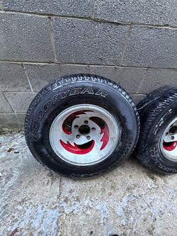 Goodyear 235/75r15 set of four