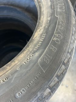 2 - 225 60 R18 Tires