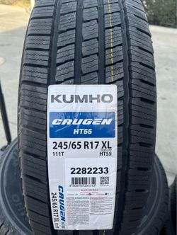 245/65R17 Kumho New Tires Llantas Nuevas