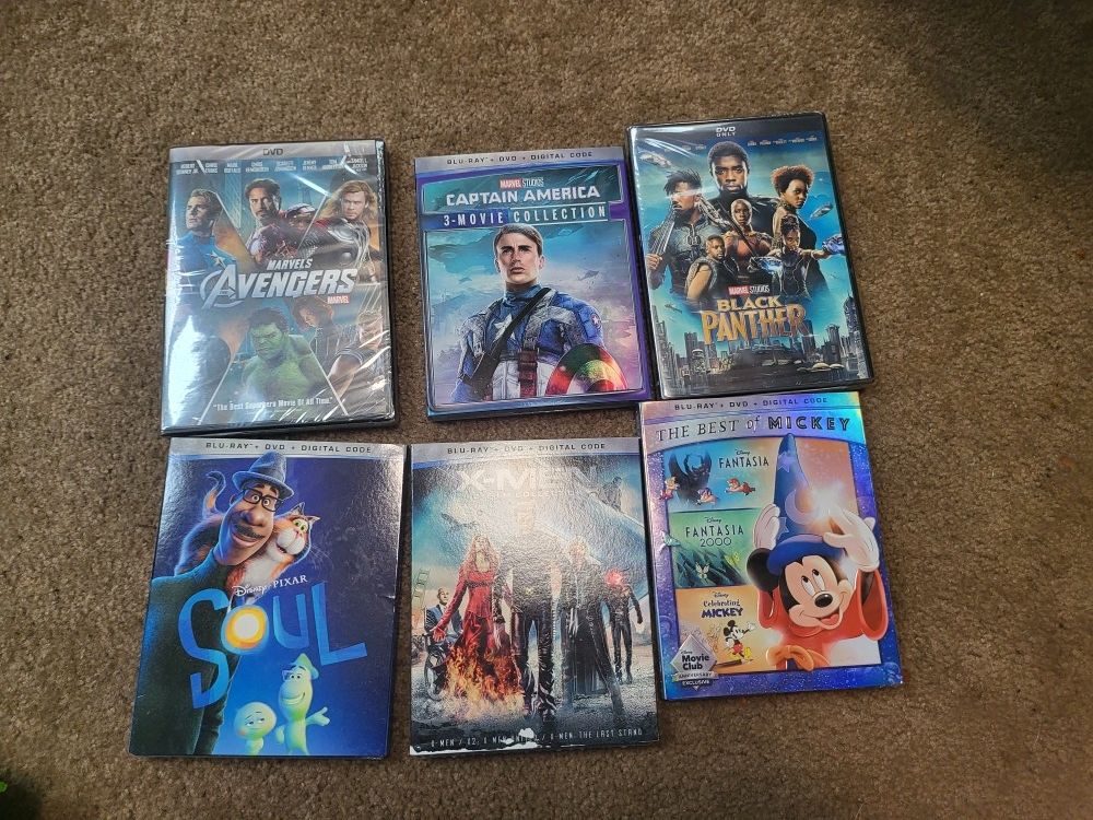 Marvel And Disney Movies 