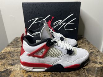 Size 10.5 - Jordan 4 Retro Mid Red Cement