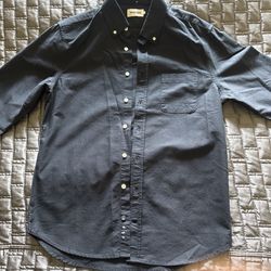 Taylor Stitch Men’s Black Button-Up Shirt Size 40 Never Worn