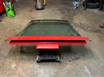 1990 Firebird Trans Am Rear Hatch Glass With Spoiler