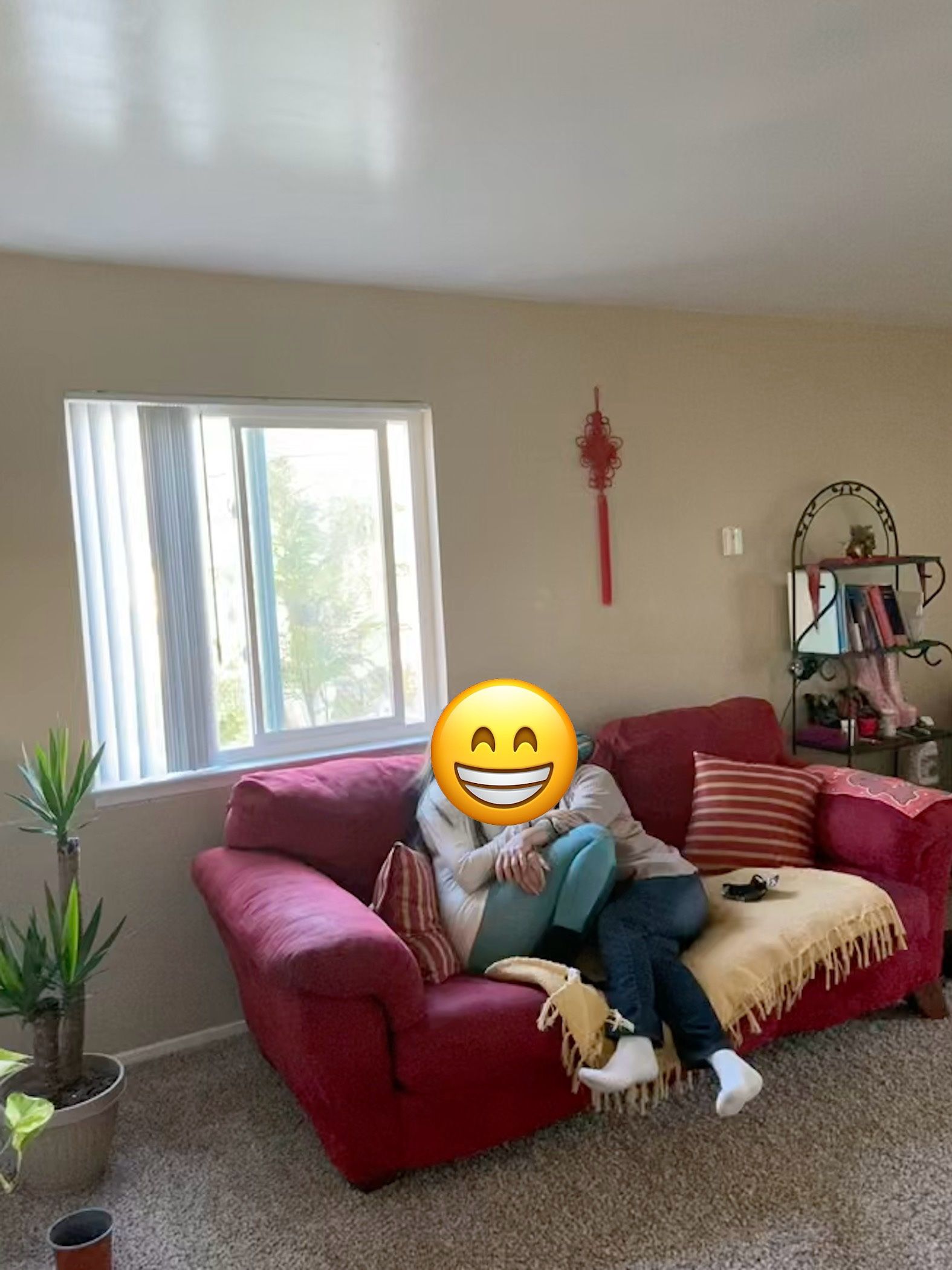 RED COUCH SET GREAT CONDITION $300