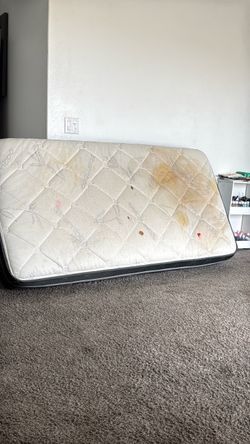 Free twin mattress.