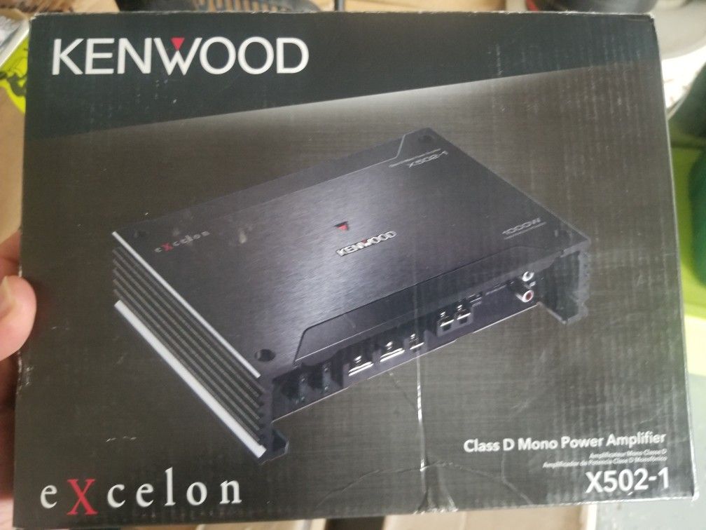 Kenwood Excelon 502/1 mono amp