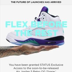 Jordan Retro 5 Grape Farrari Black Toe Cement Fear Gratitude Maniere OG Red Nike Travis Kobe Bred Chicago Dunk 1 3 4 6 7 8 13 11 12 13  14