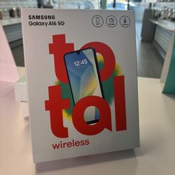 Samsung A16 With Total Wireless 