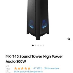 MX-T40 Sound Tower High Power Audio 300W