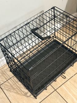 Foldable Puppy Cage & Tray